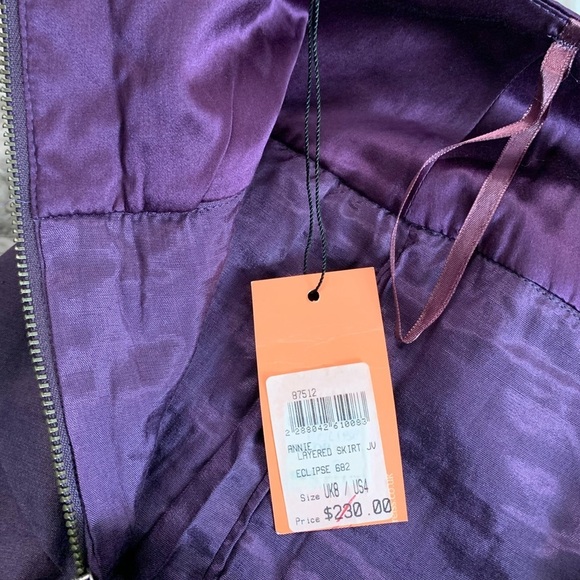 Reiss Annie Layered Skirt Size 4 - Picture 6 of 16